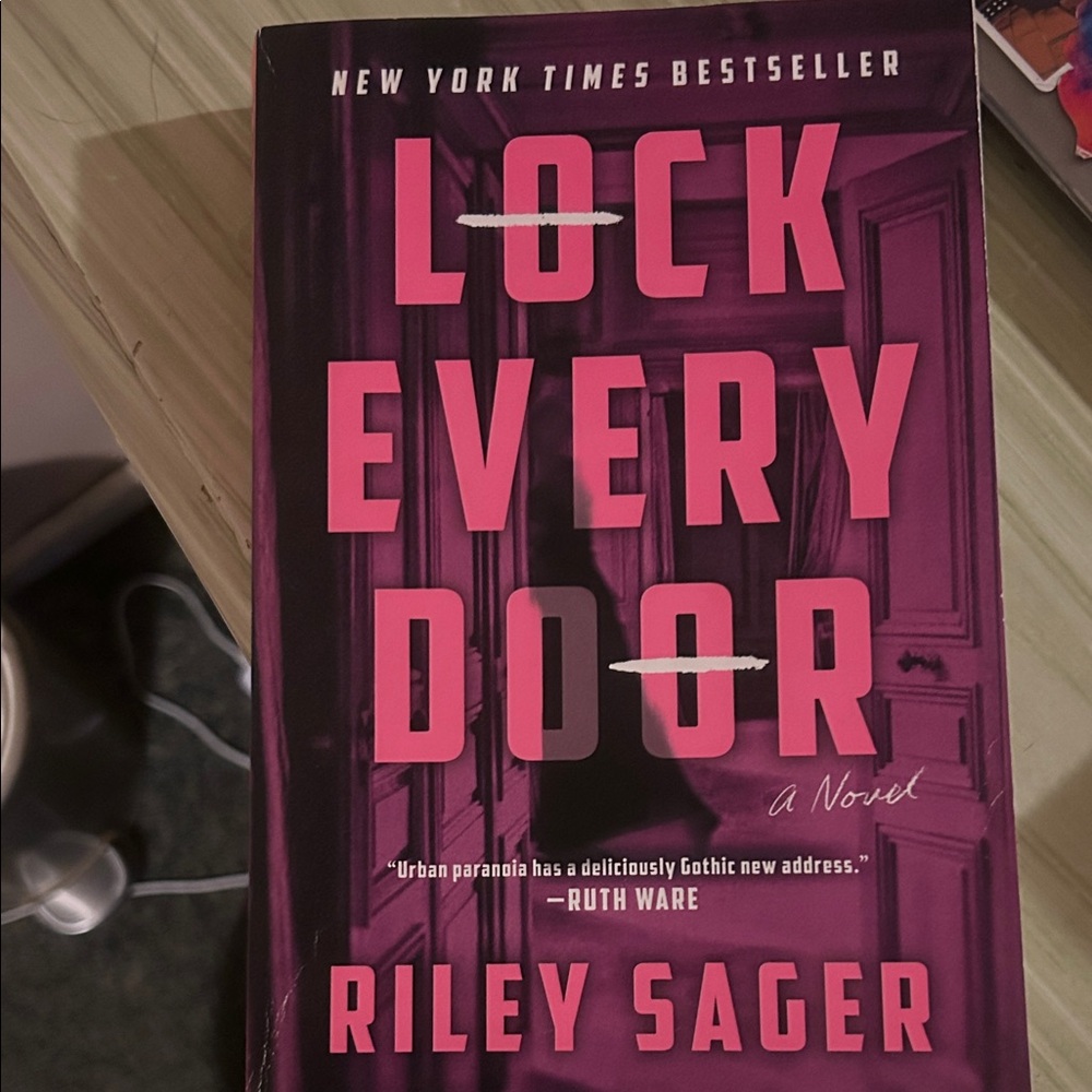 Lock Every Door by Riley Sager - Pink Cover